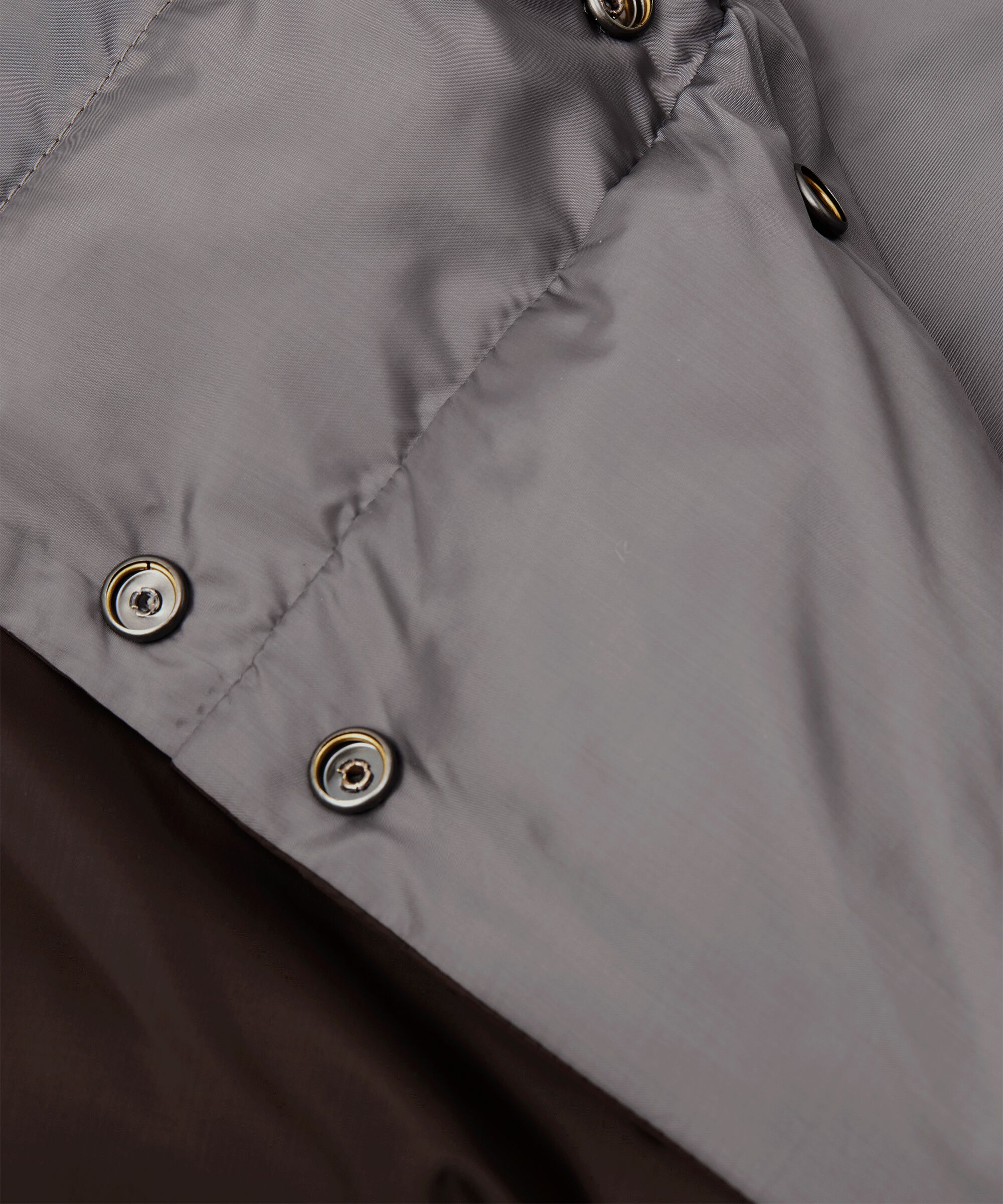 Tusna Down Coat, Volcan/Coffe