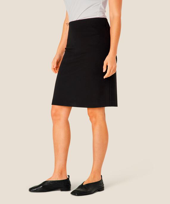 Salma JERSEY Skirt, Black