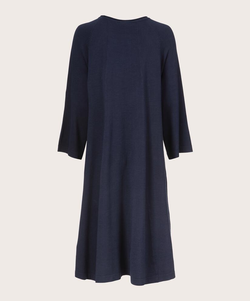 Nura Dress, Navy Blazer