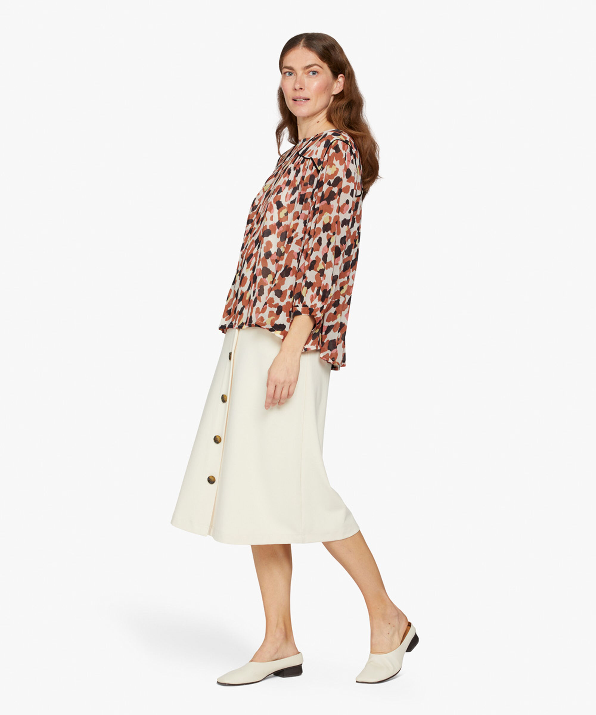 SANDRA SKIRT, Whitecap