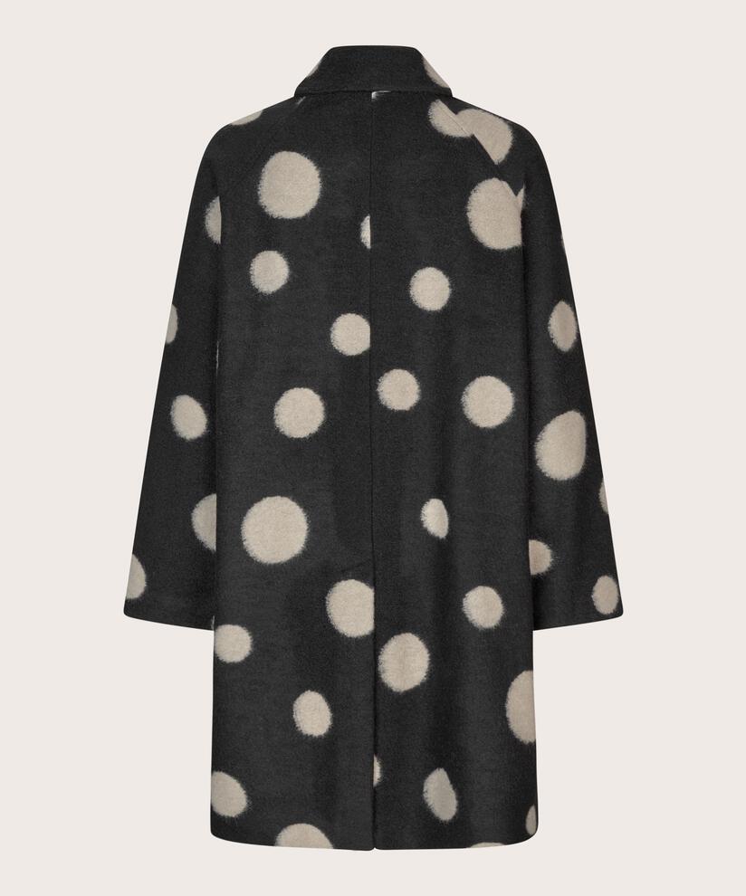 Tunila Wool Coat, Black