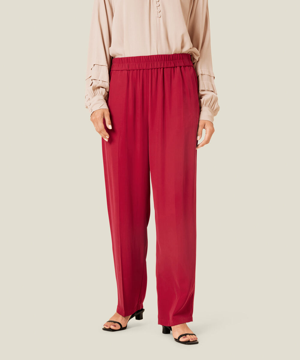 PERLINA TROUSERS, Chilli Pepper