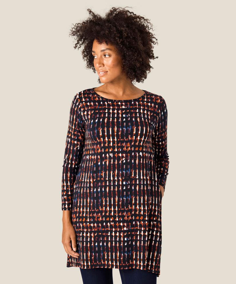 Garnette JERSEY Tunic, Potters Clay