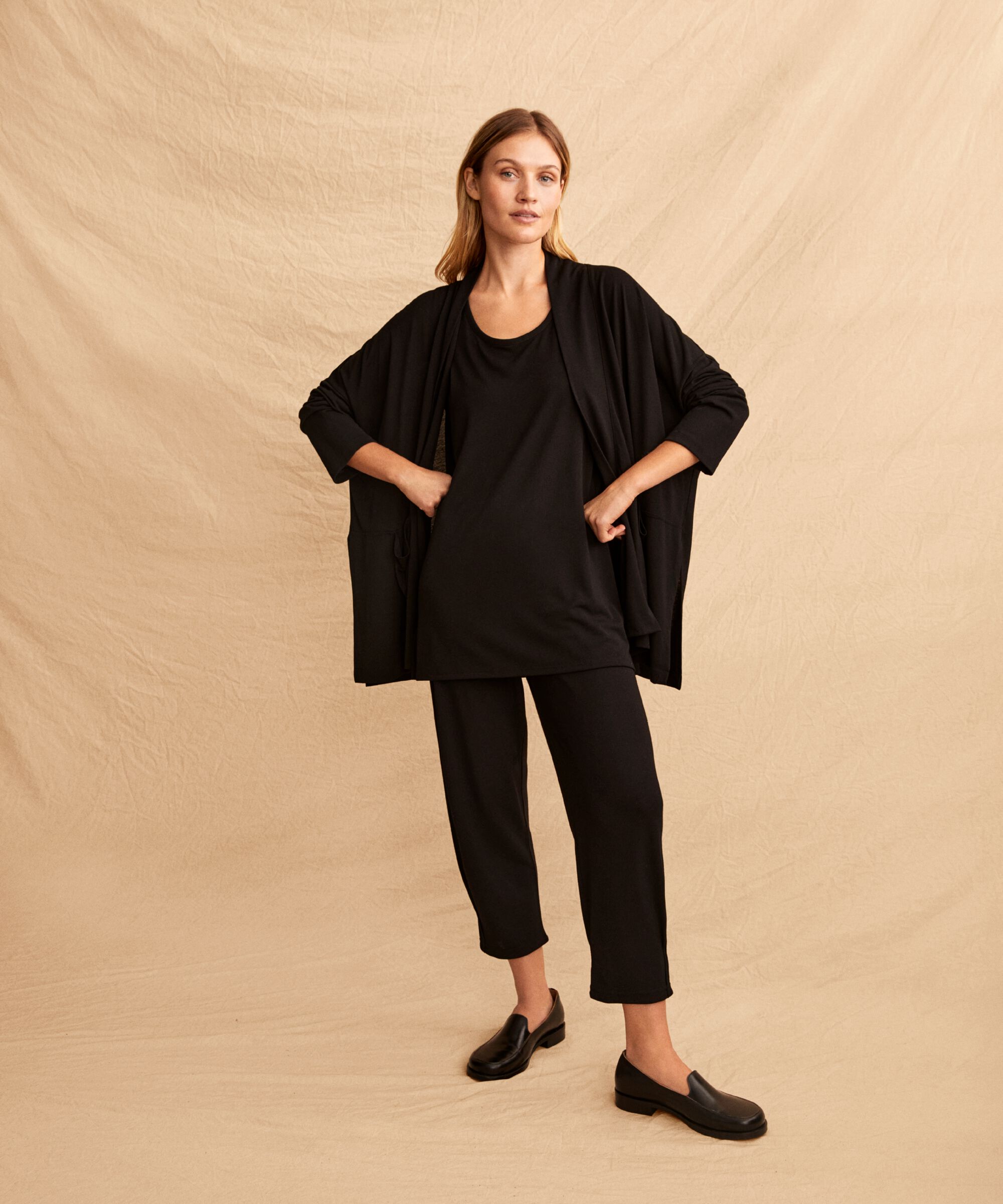 Patti JERSEY Trousers, Black