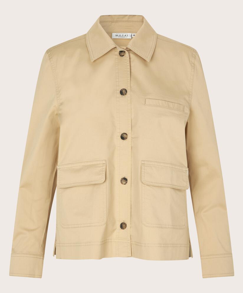 Janila Jacket, Pale Khaki