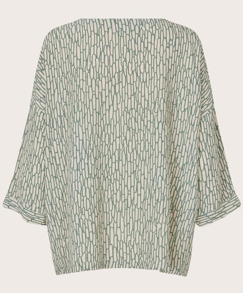 Becca Blouse, Balsam Green