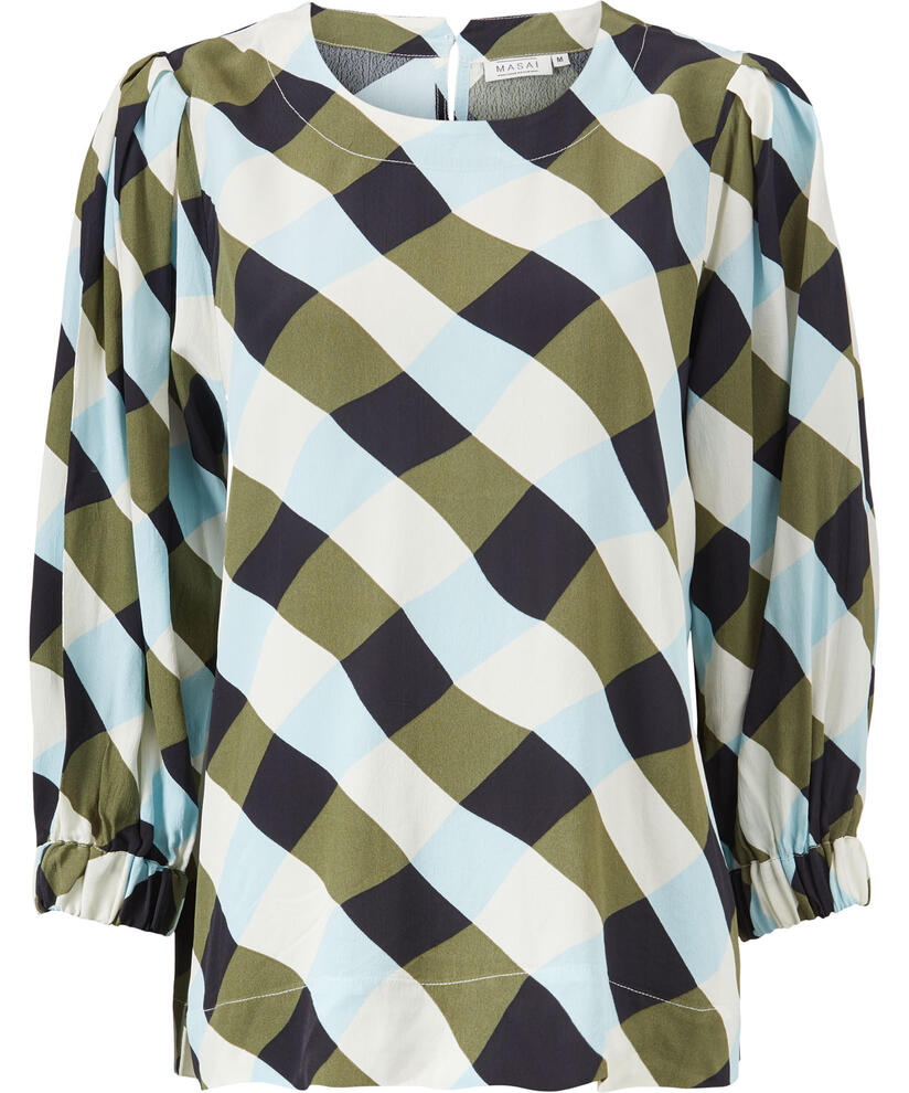 BRISA BLOUSE, Olivine, hi-res