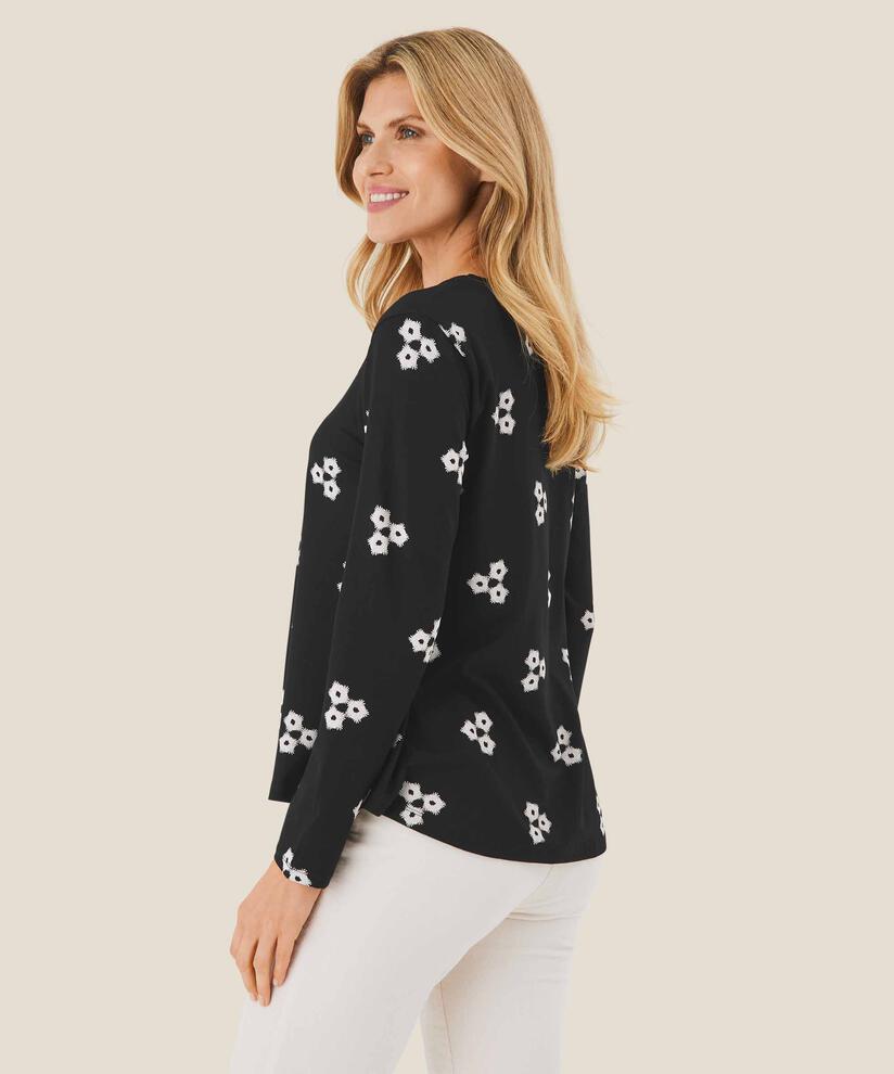 Badisna JERSEY Top, Black