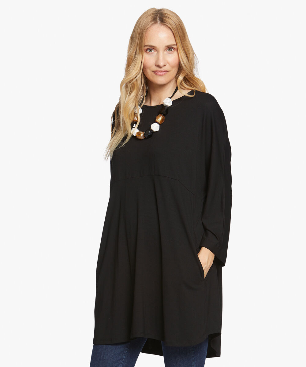 GLENCIA TUNIC, Black