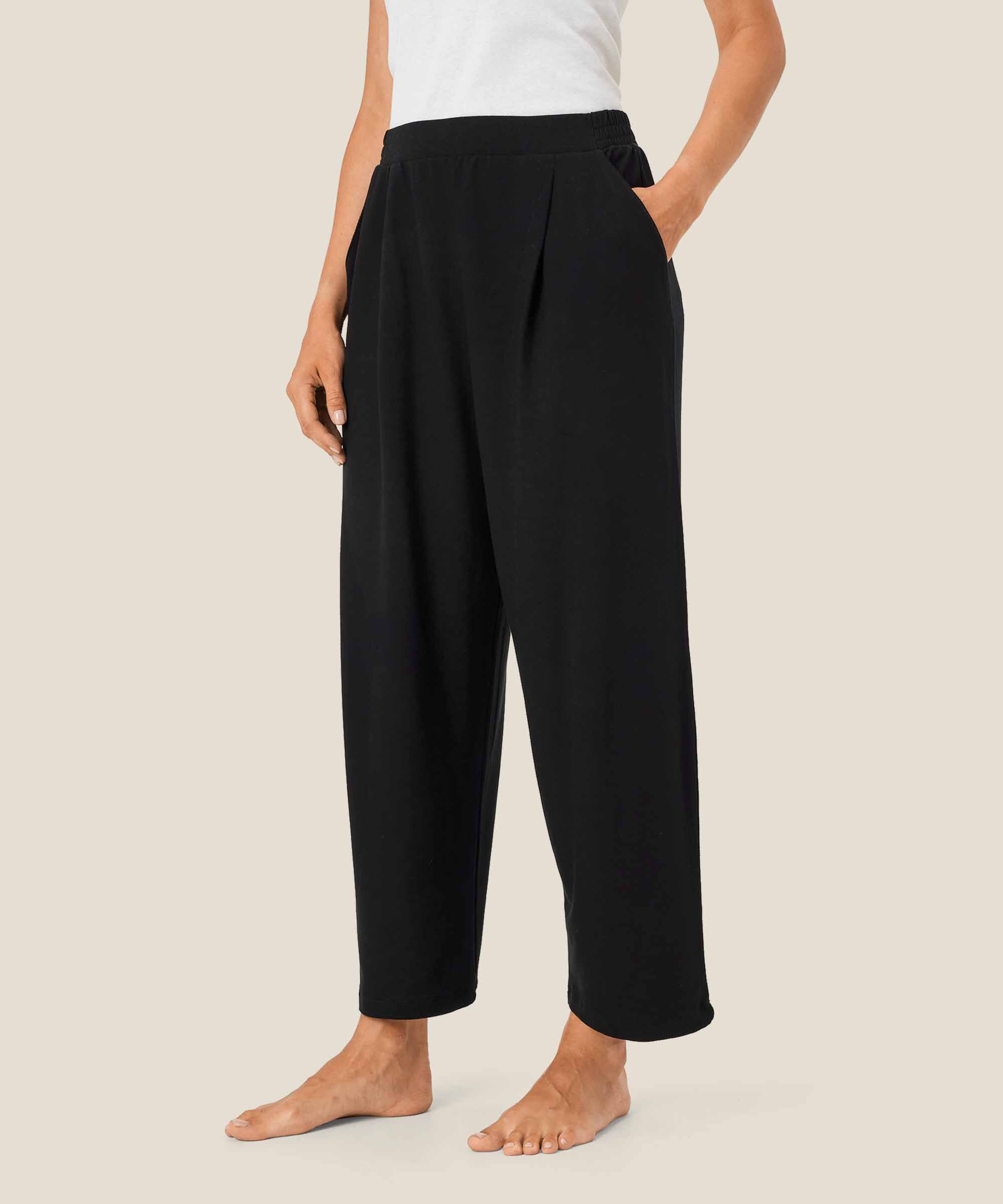 Penelope JERSEY Trousers, Black