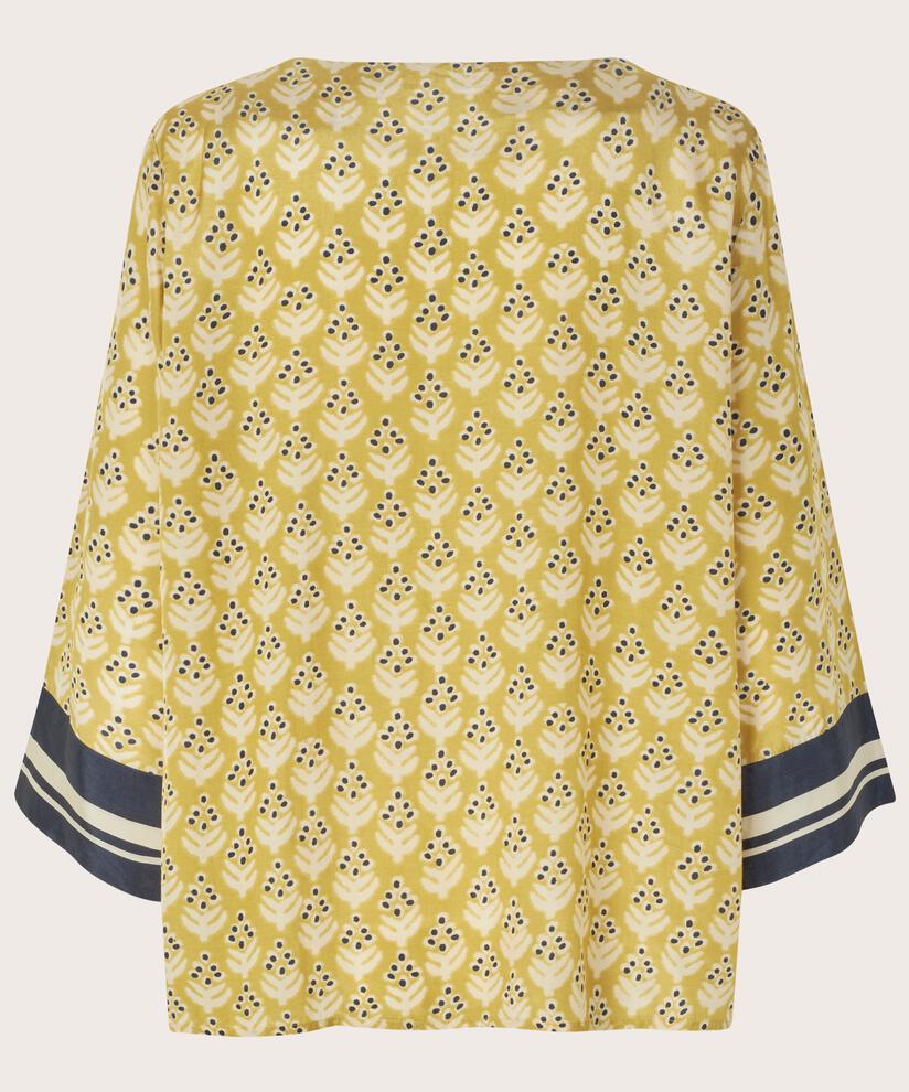 Byrana Blouse, Burnish Gold