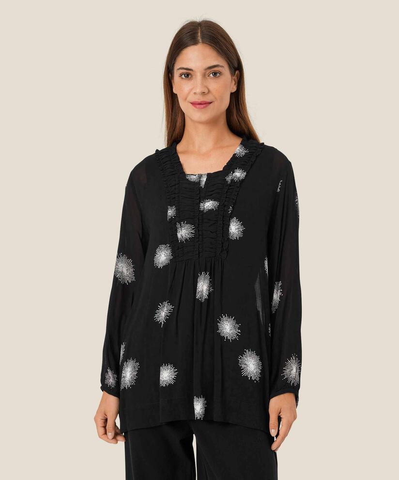 Bunika Blouse, Black