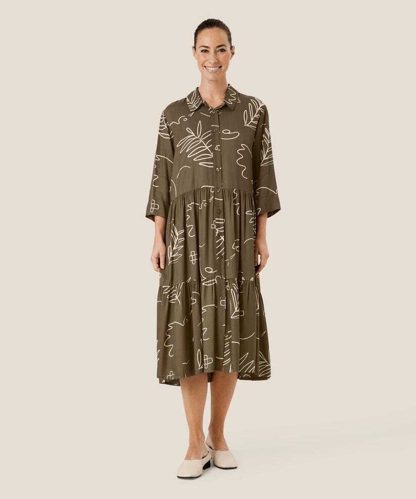 Nydilla Dress, Crocodile