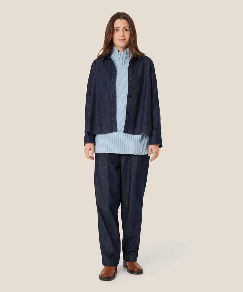 Parker Denim Trousers, Dark Denim