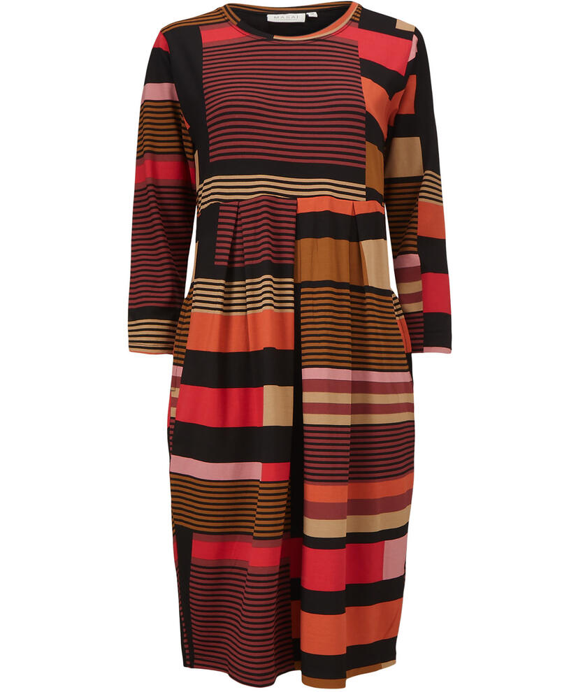 NOMA JERSEY DRESS, Chilli Pepper