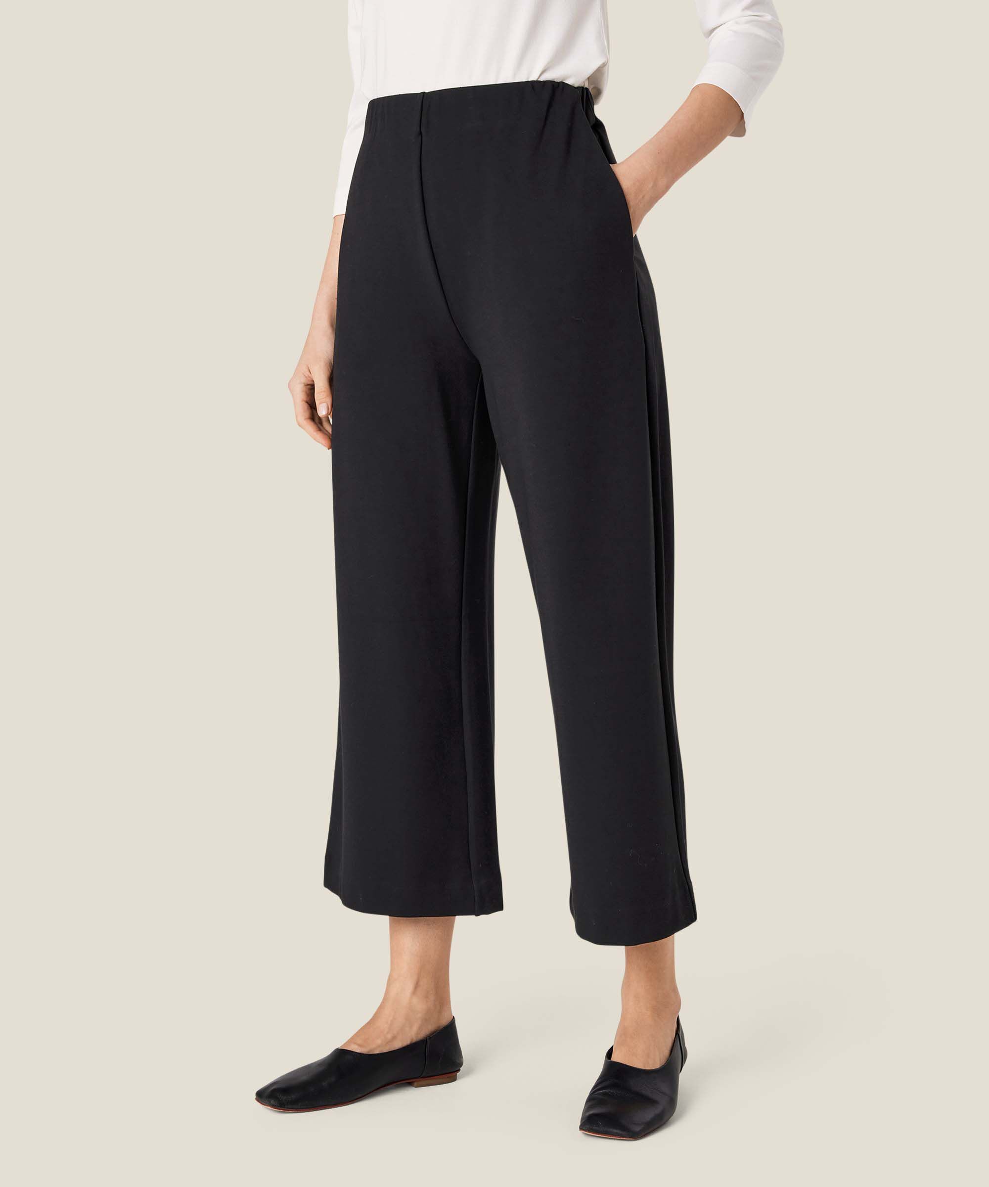 Piri JERSEY Trousers, Black