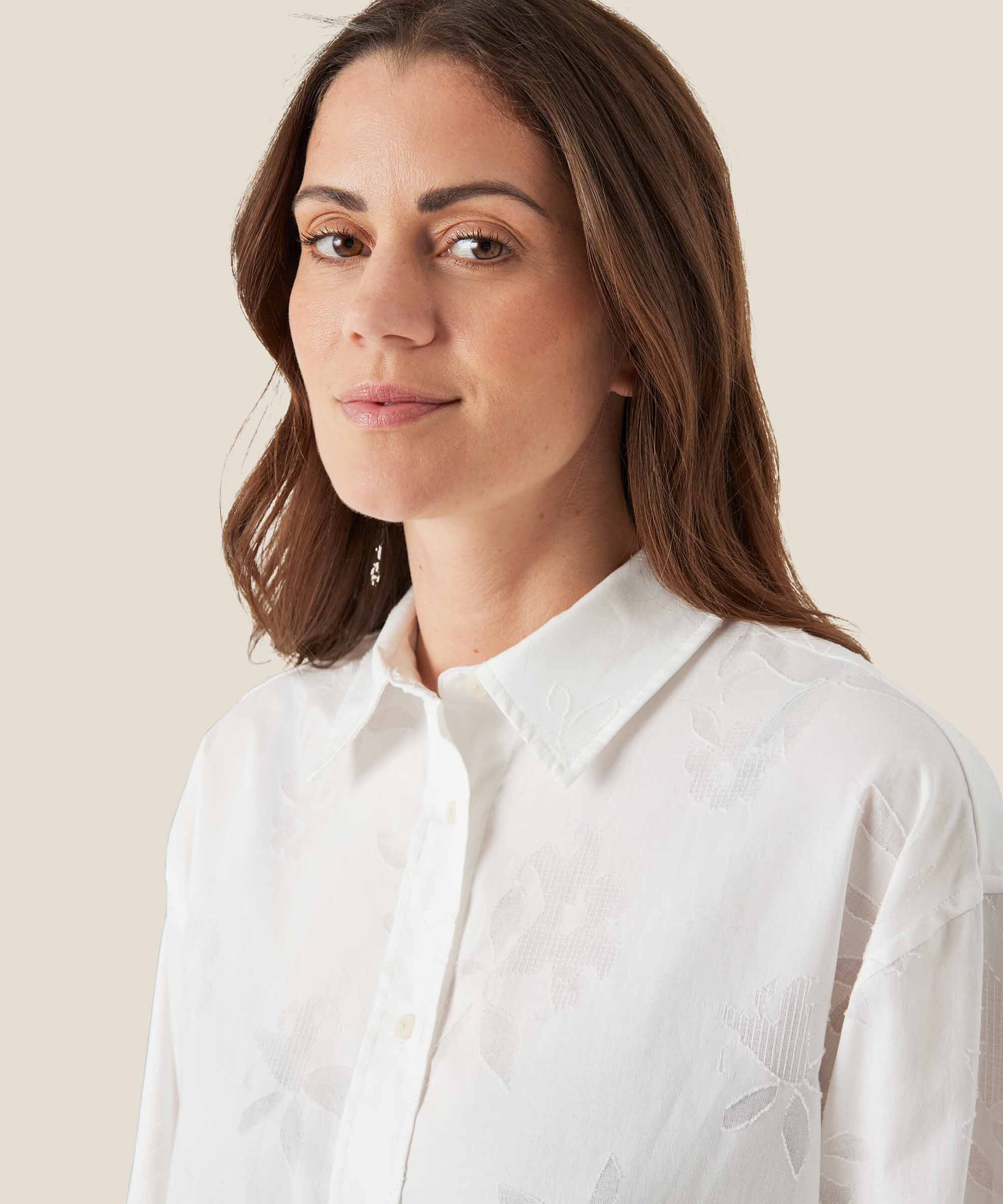 Idette Shirt, White