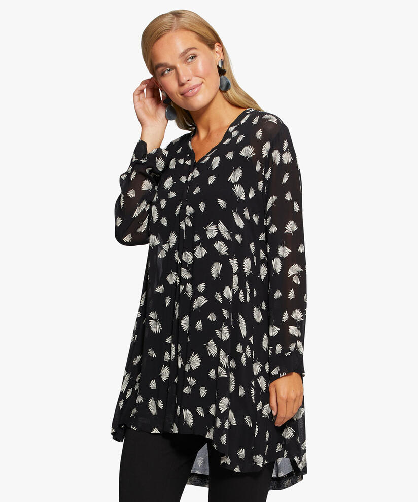 GLENVA TUNIC, Black