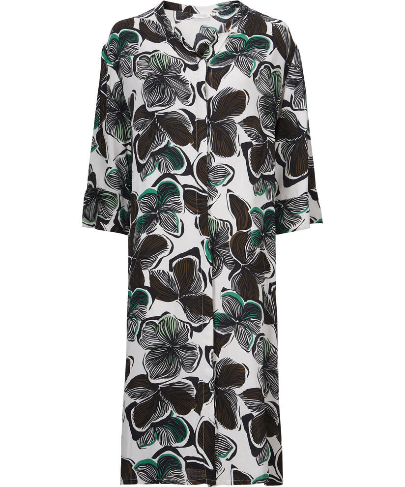 NIMES SHIRT DRESS, Whitecap