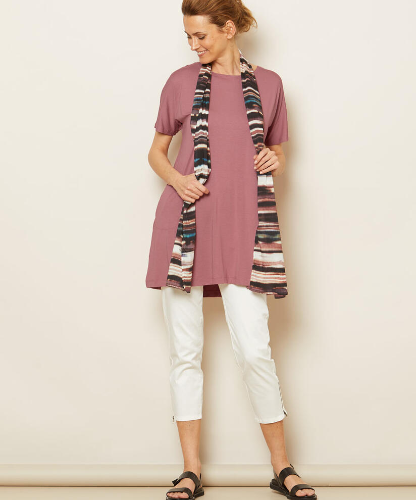 ALONG SCARF, Mesa Rose