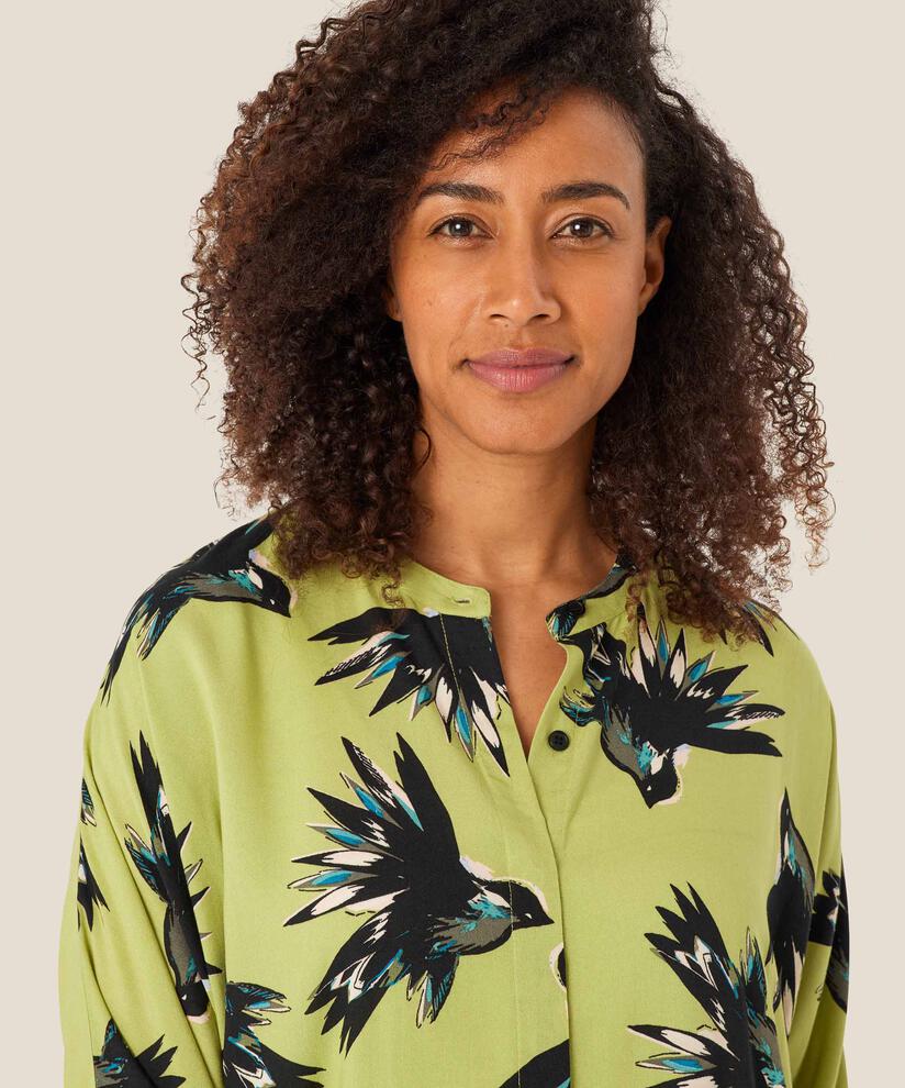 Iosetta Shirt Dress, Fern