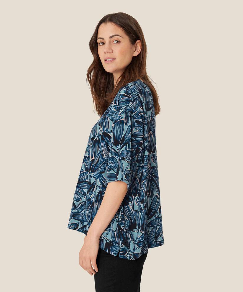 Degana Blouse, Teal