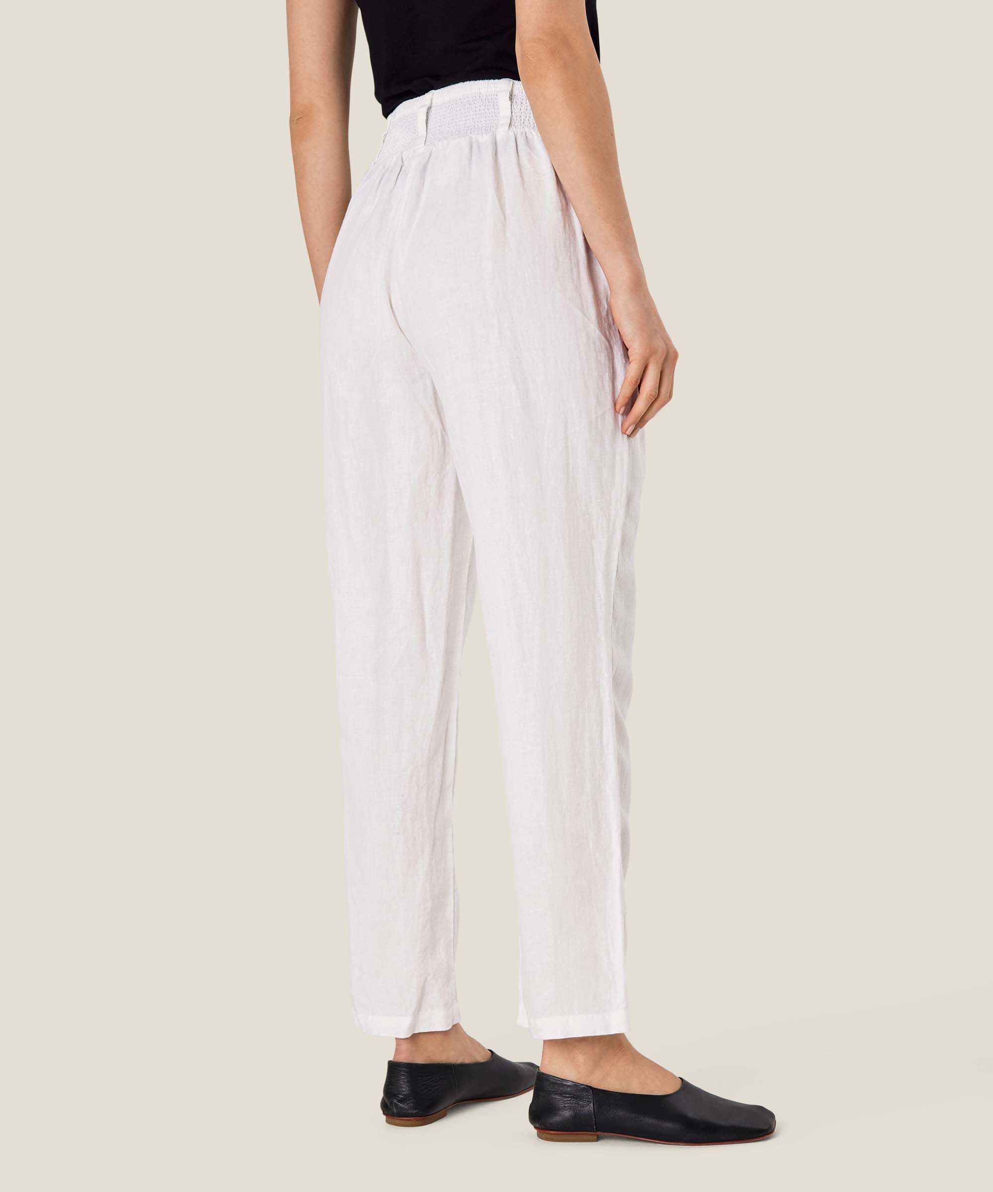 PETRONI TROUSERS, White