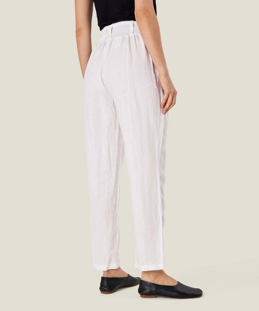PETRONI TROUSERS, White