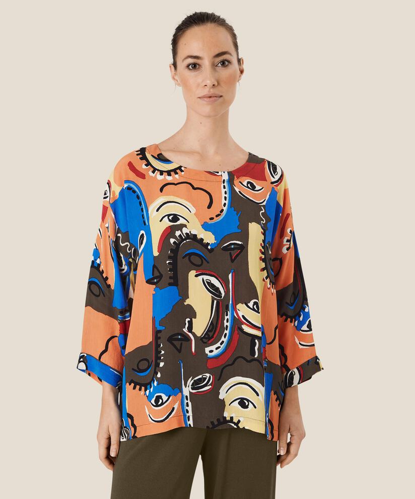 Becca Blouse, Crocodile