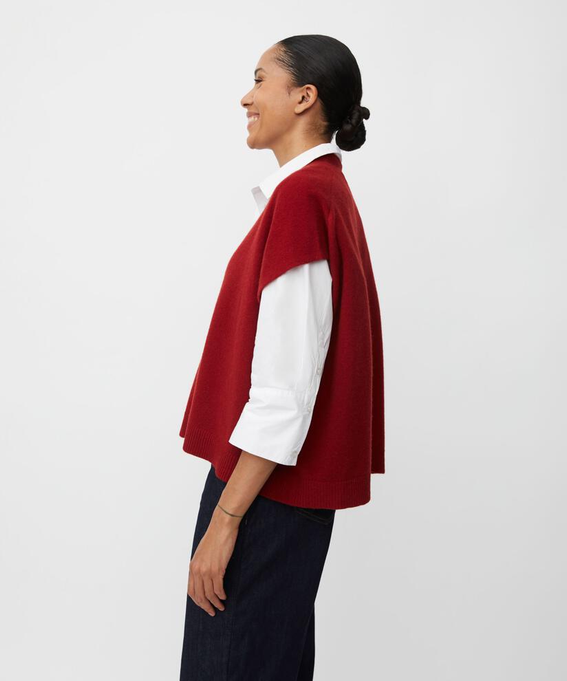 Lucanne Cardigan, Red Dahlia