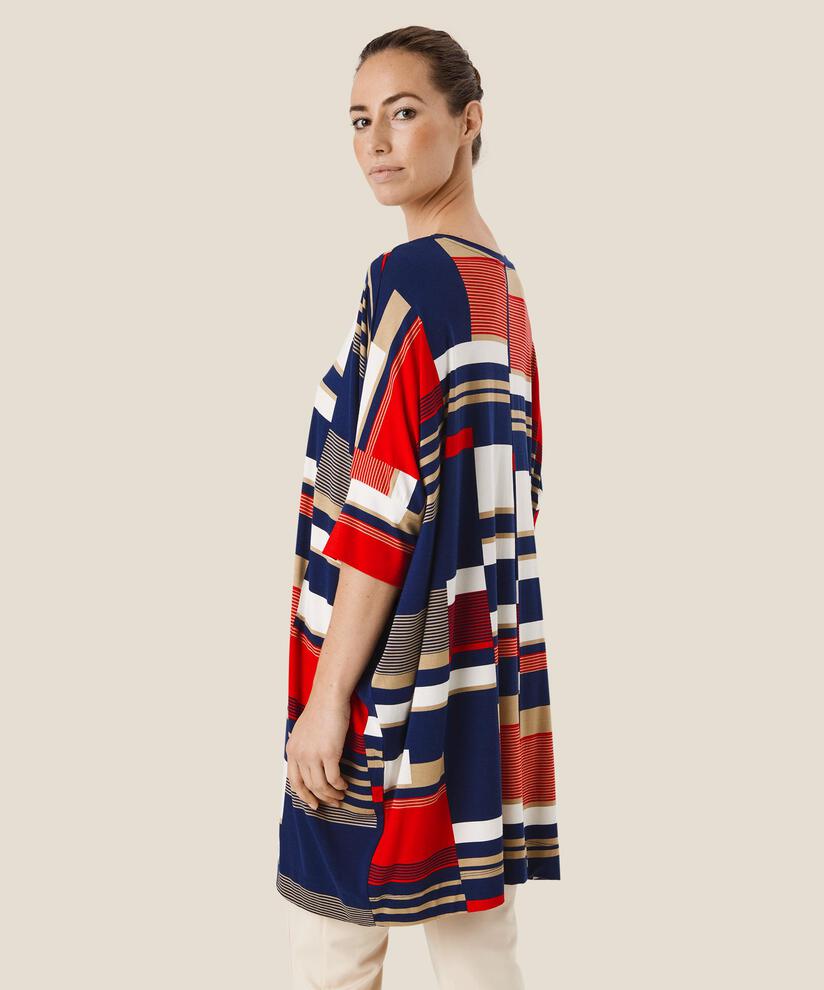 Gabina JERSEY Tunic, Goji Berry