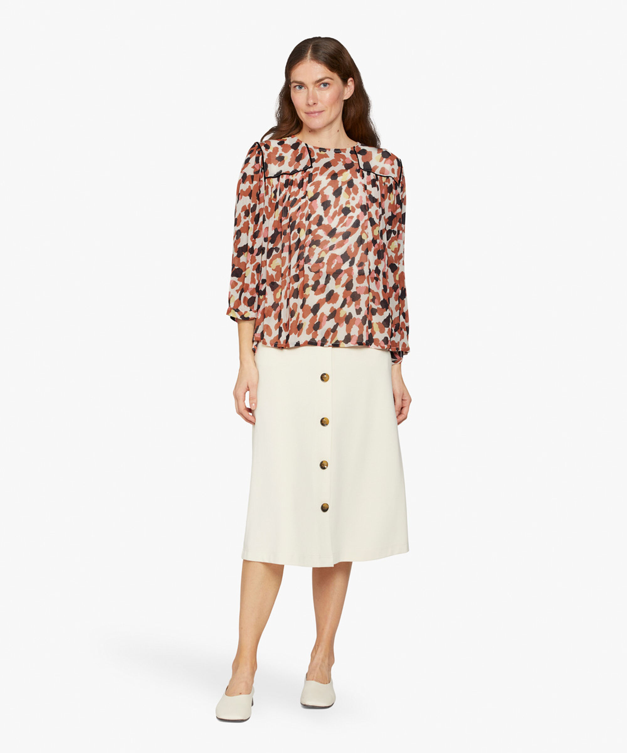 SANDRA SKIRT, Whitecap