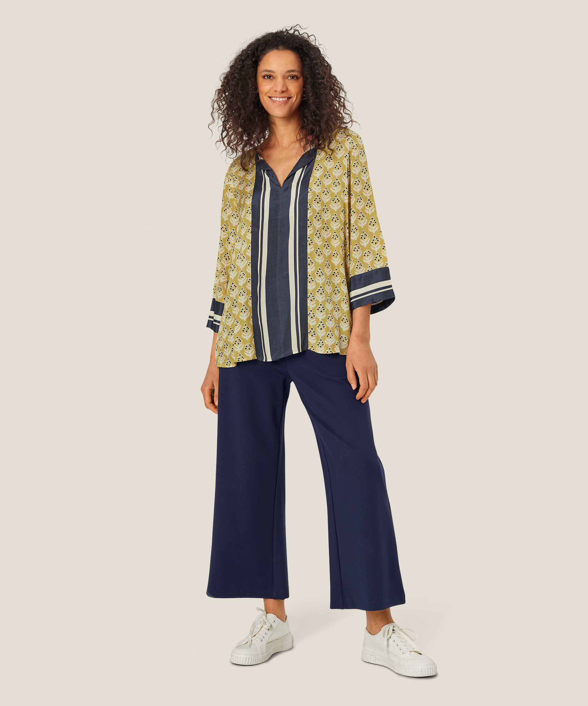 Byrana Blouse, Burnish Gold