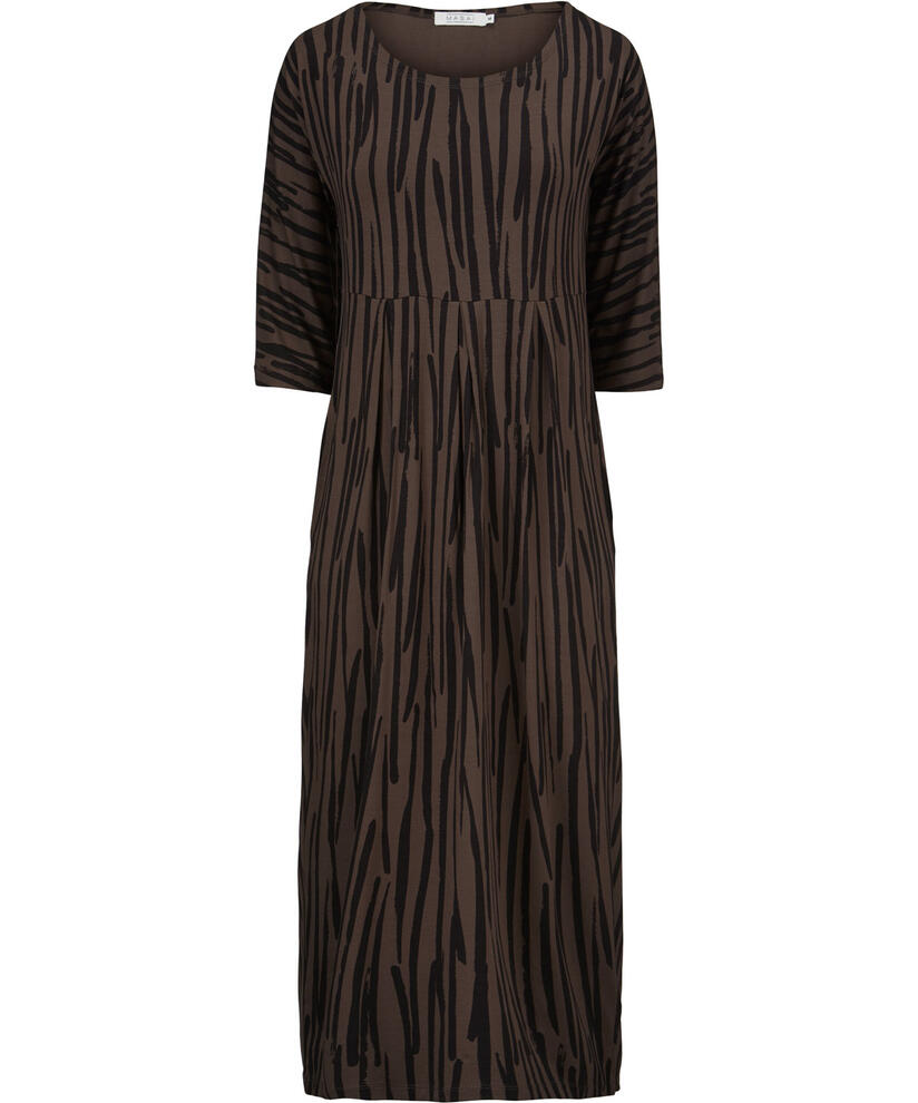 NIMA DRESS, Chocolate