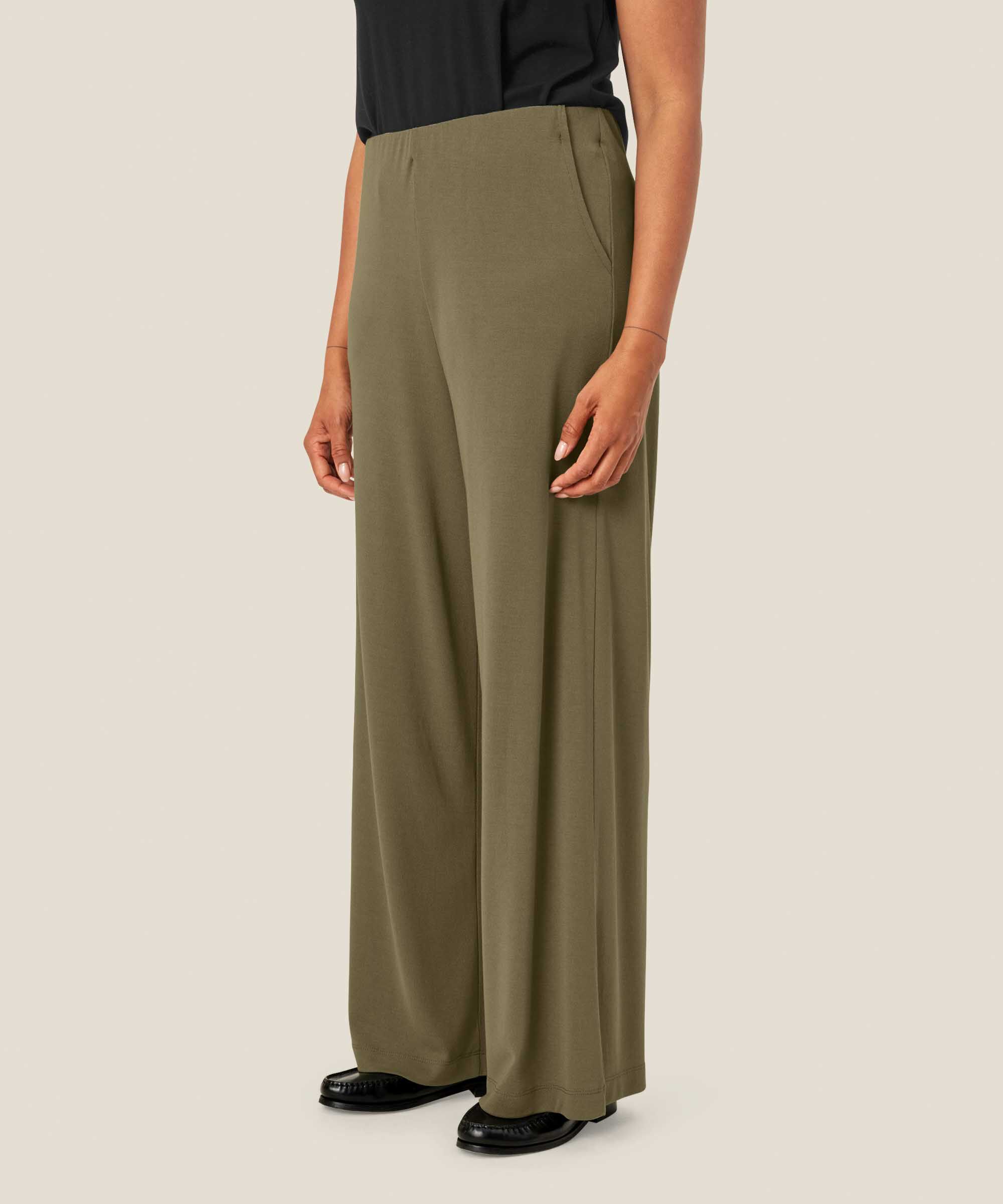 Pirista JERSEY Trousers, D. Lichen Green
