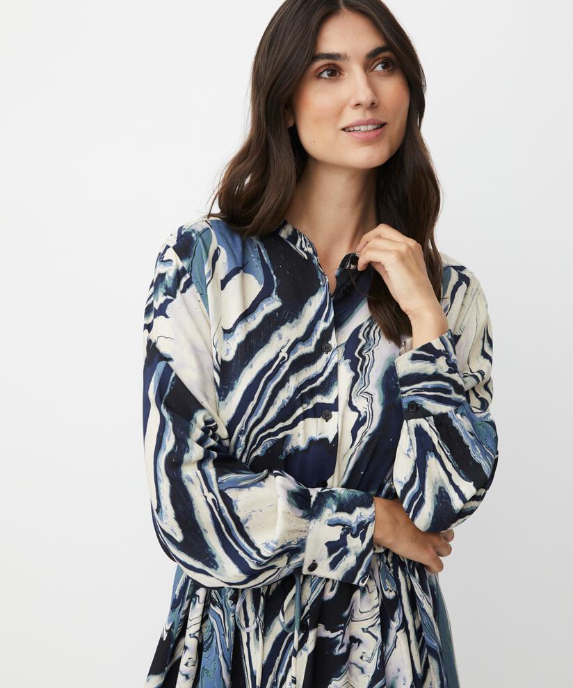 Neile Shirt Dress, Wisteria