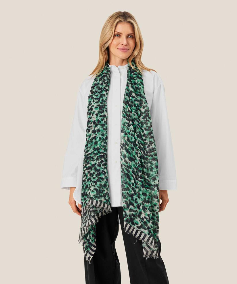 Abenna Scarf, Winter Green