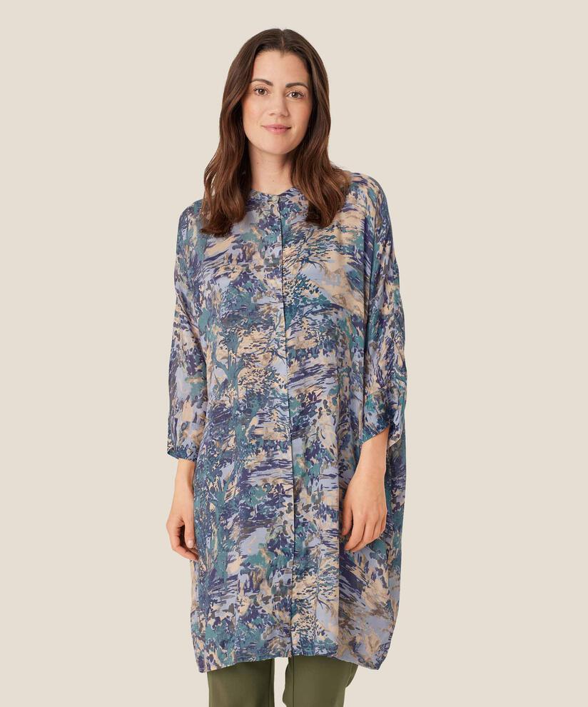 Iosetta Shirt Dress, Teal