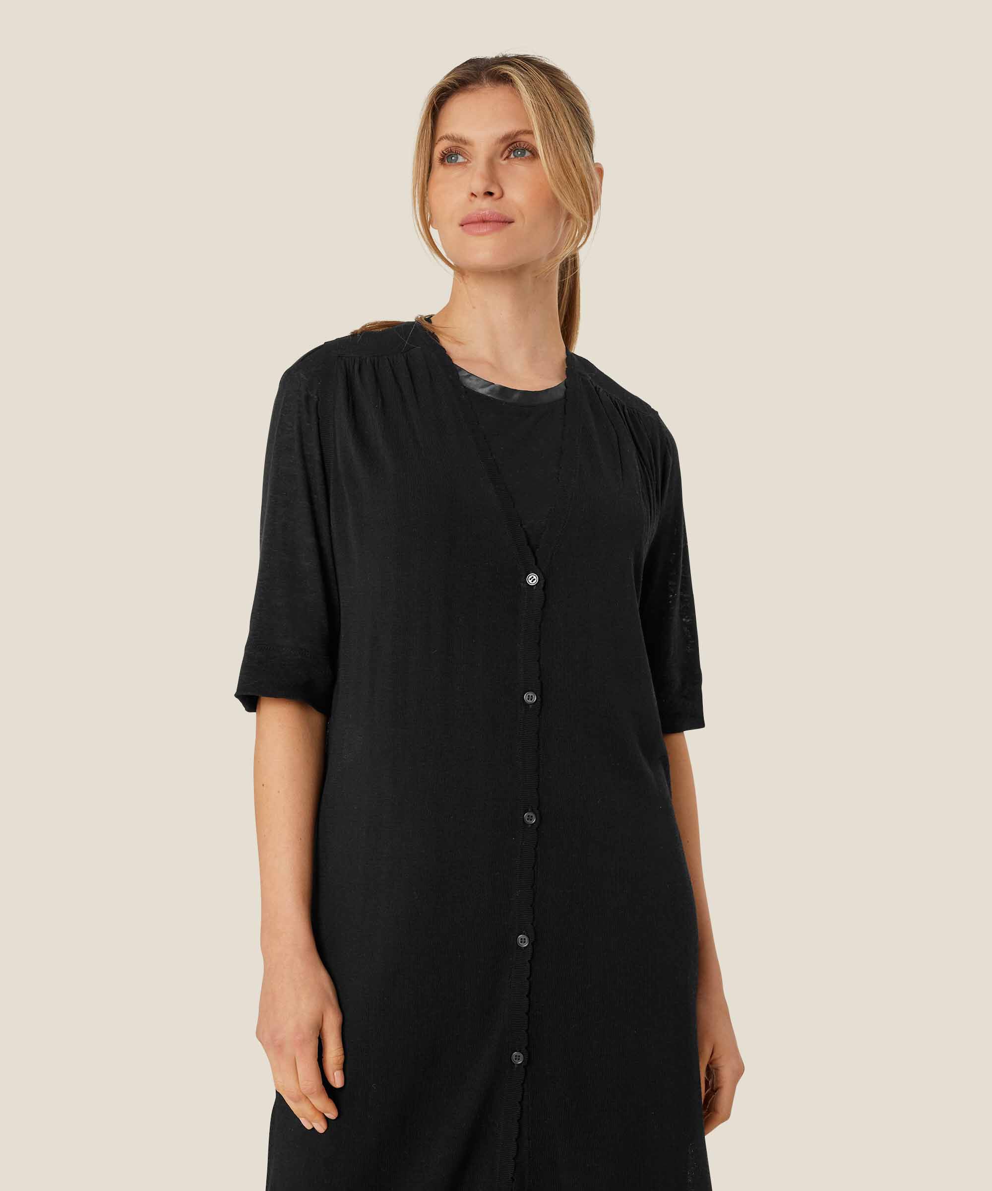 Laken Cardigan, Black