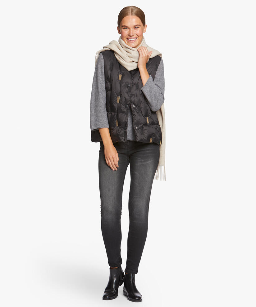 TINKI DOWN GILET, Desert Taupe