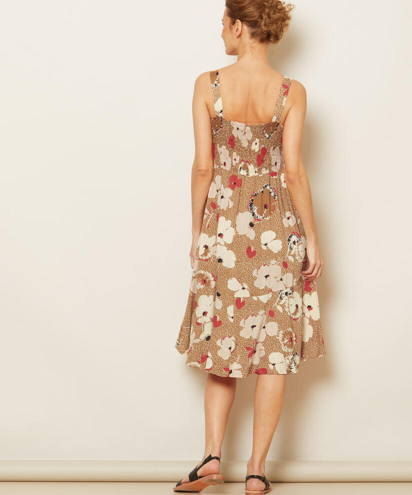 OPAL DRESS, Chipmunk
