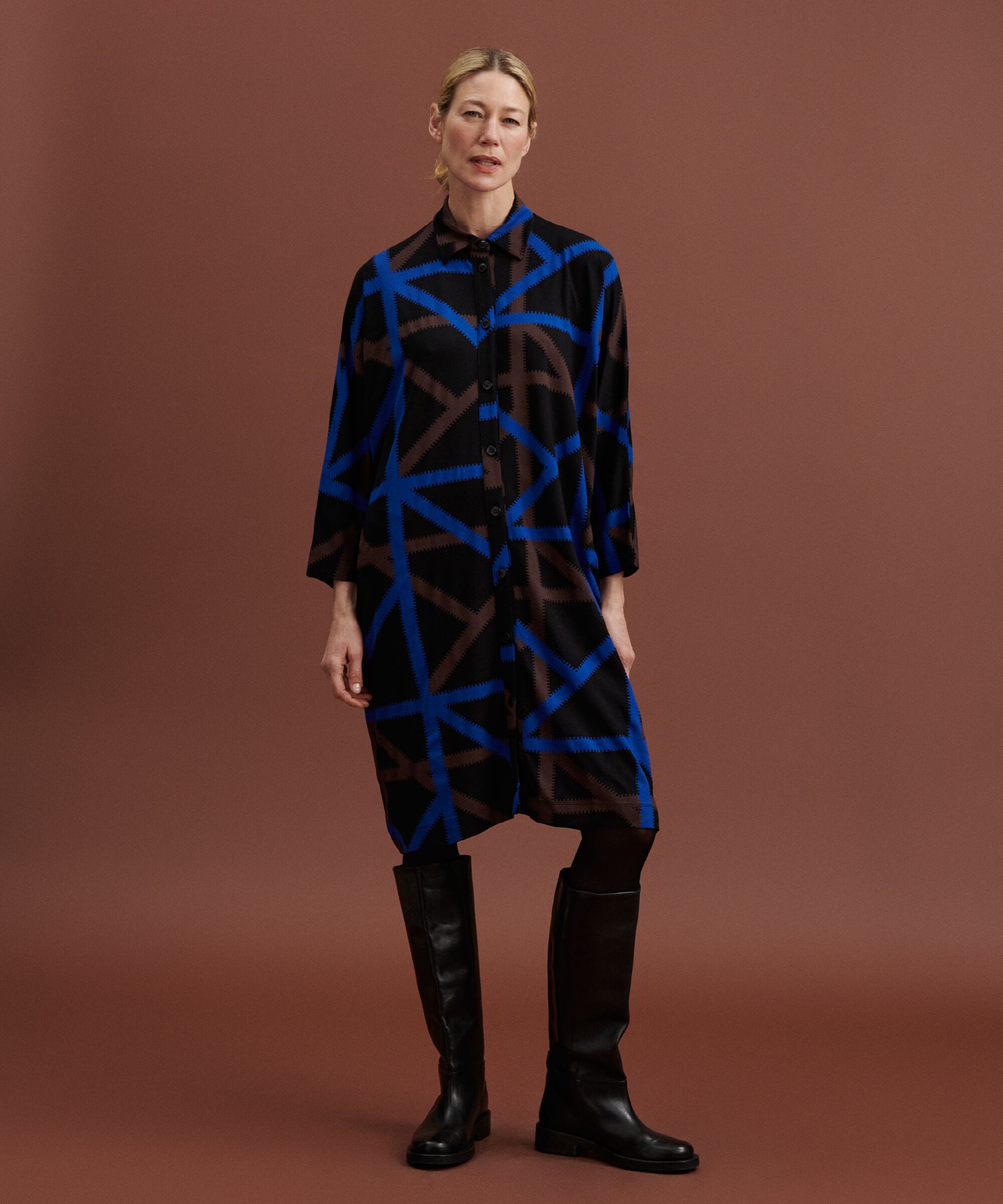 Naga JERSEY Shirt Dress, Surf the web