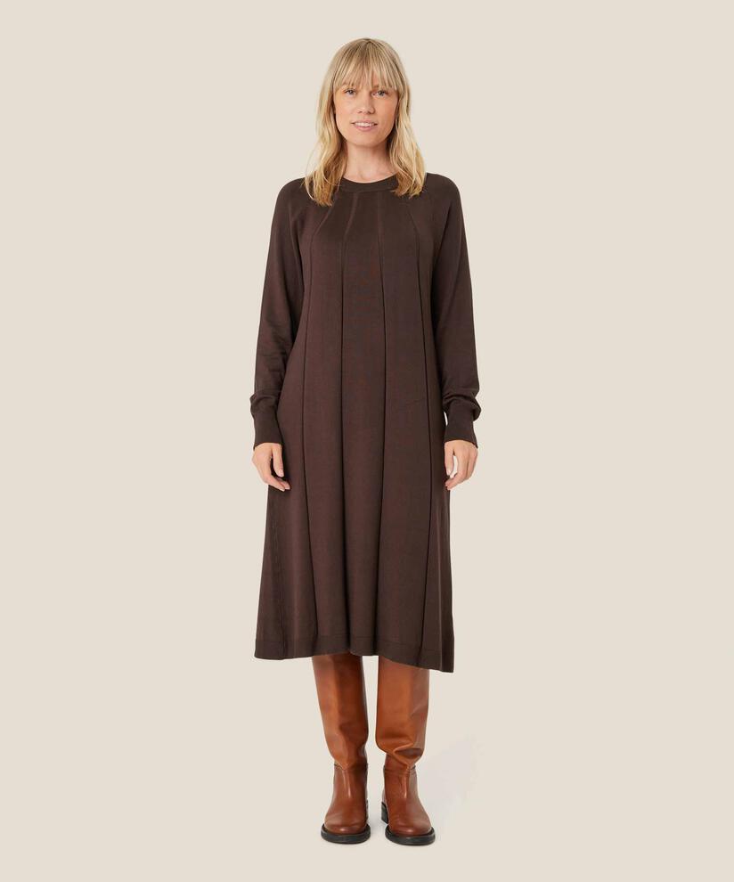Nunse Dress, Coffee Bean