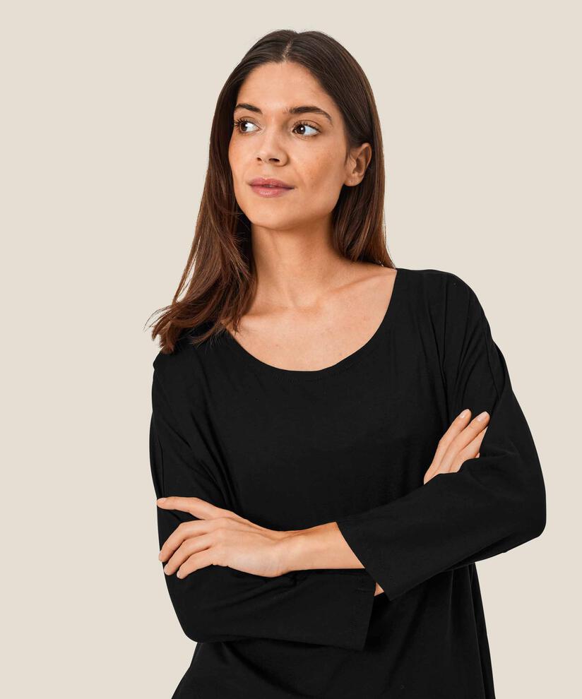 Gertine JERSEY Tunic, Black