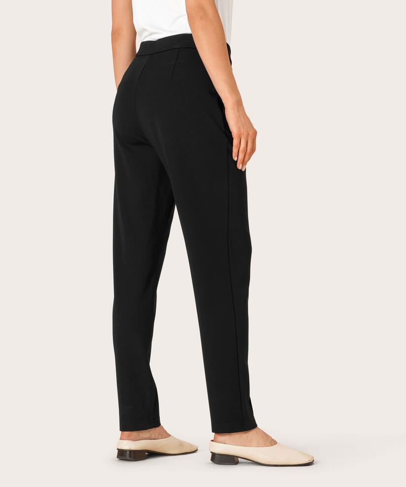 PAQUITA JERSEY TROUSERS, Black