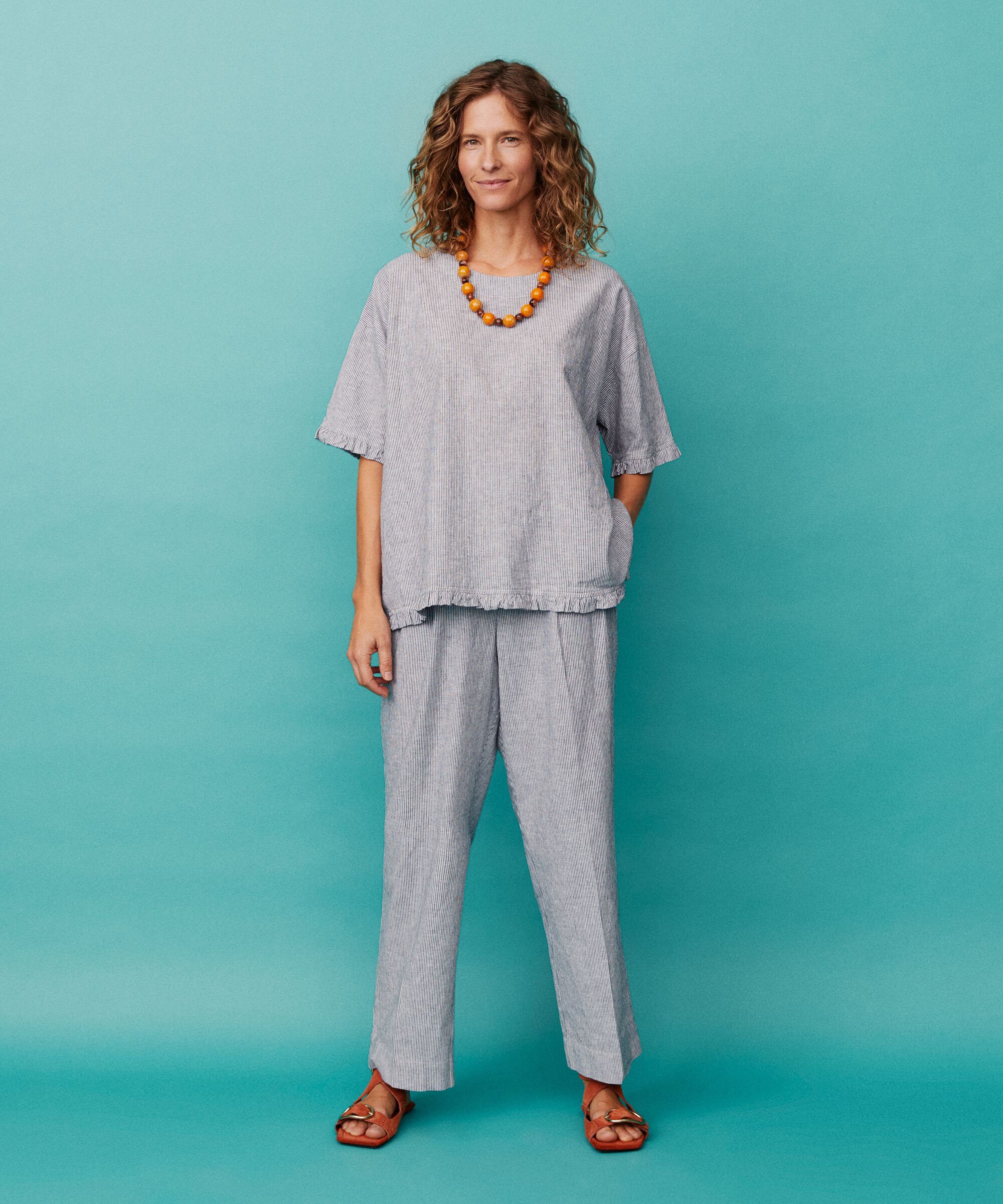 Perli Trousers, Black