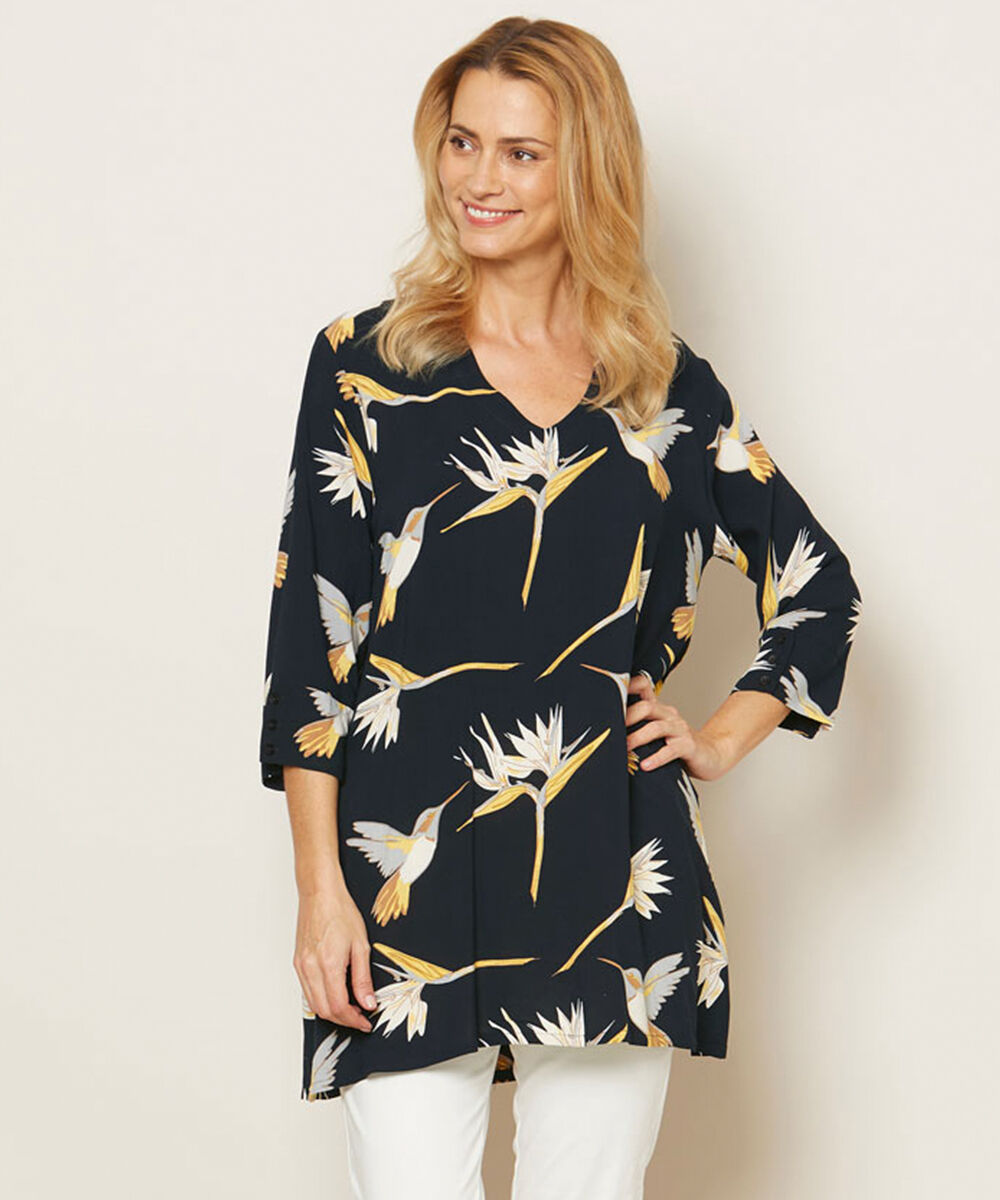 GALINAS TUNIC, Black