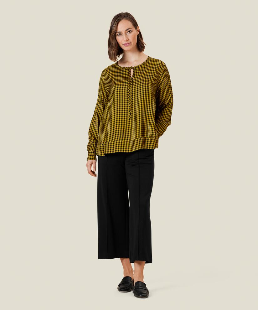 DOLLY BLOUSE, Olive Oil