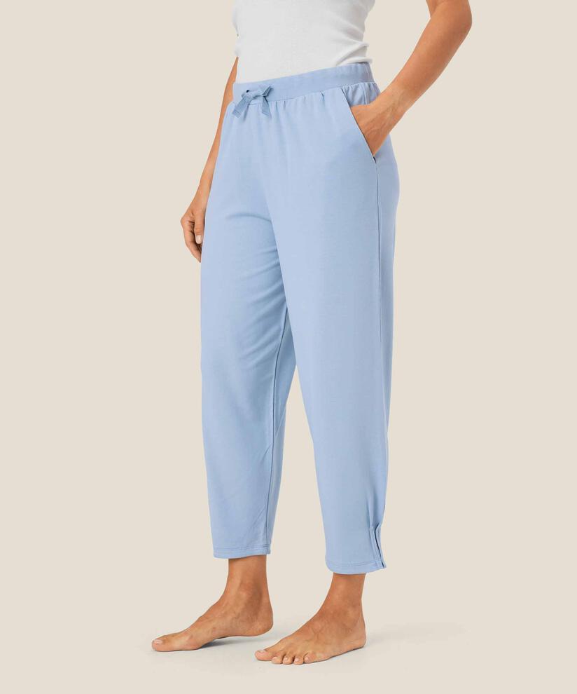 PERSINI JERSEY TROUSERS, Blue Fog