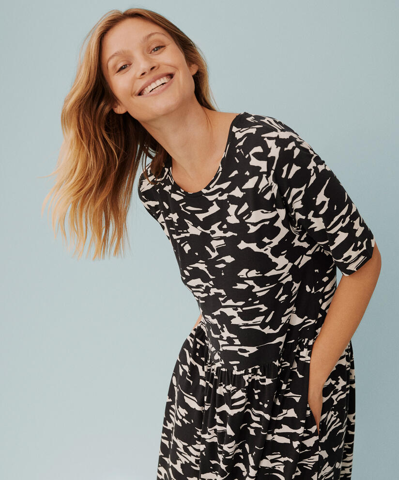 Nandu JERSEY Dress, Black